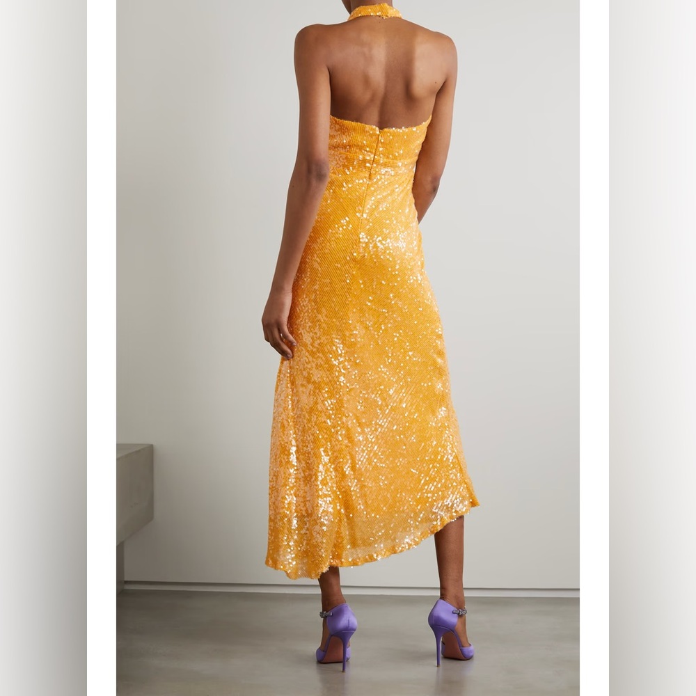 Markarian Valerie Sequin Halterneck Dress - Picture 3 of 11